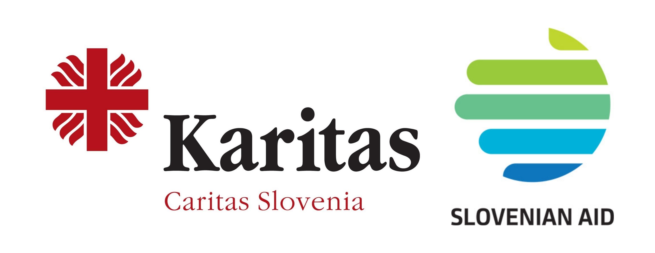 Огромная благодарность Каритас Словения и Министерству иностранных дел Словении